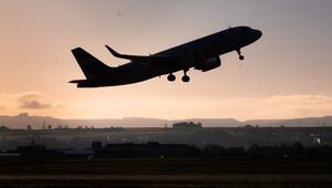 Flugzeug hebt ab