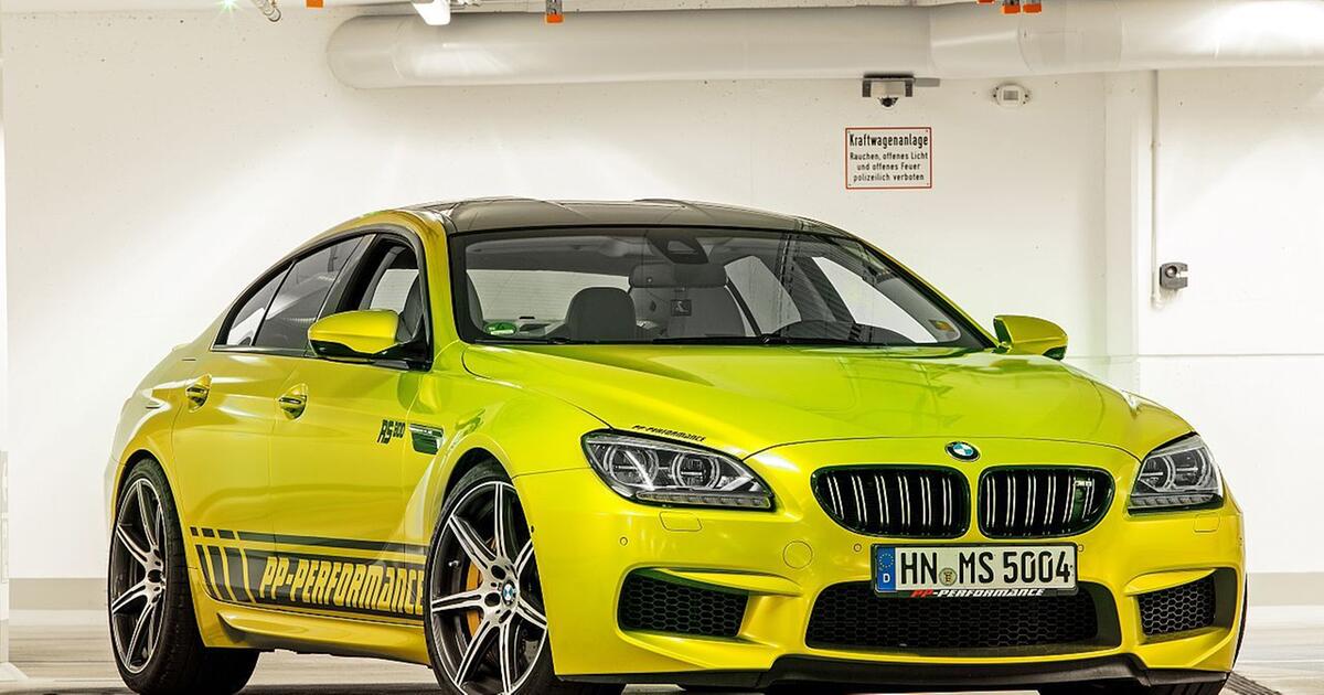 BMW M6 von PP-Performance: 800-PS-Monster ist der schnellste BMW 6er ...