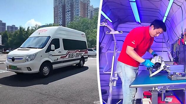 Erste Hilfe für Maschinen: Roboter-Rettungsdienst startet in Peking