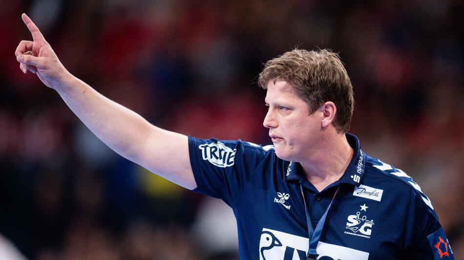 Trainer Nicolej Krickau von der SG Flensburg-Handewitt