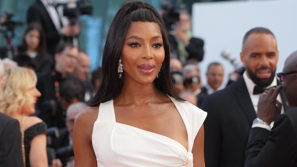 Naomi Campbell (hier in Cannes) geht gern Waldbaden mit ihren Kindern.
