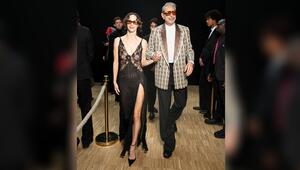 Jeff Goldblum und Emilie Livingston am Donnerstag in Paris.