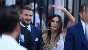 David und Victoria Beckham beim WM-Finale am vergangenen Sonntag.