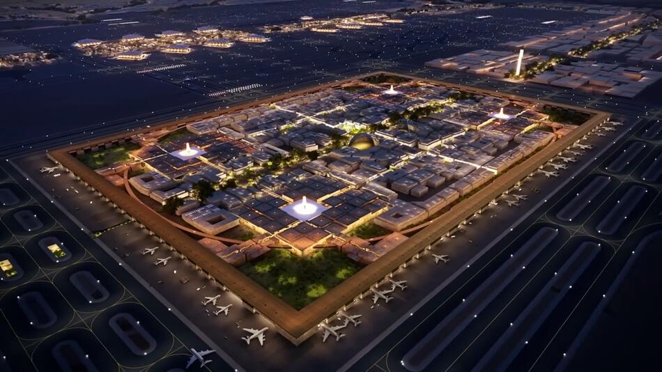 120 Millionen Passagiere: Saudi Arabien plant den grössten Flughafen der Welt