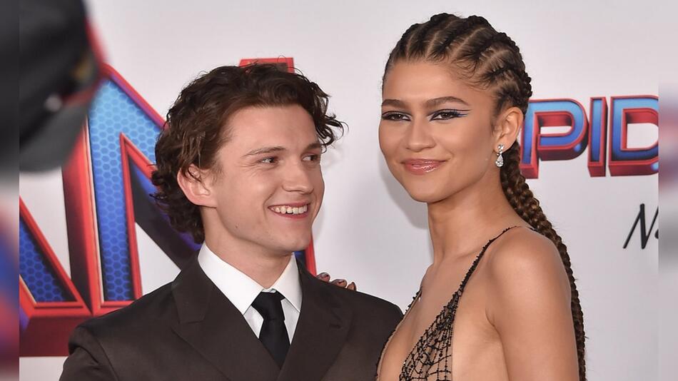 Zendaya und Tom Holland während eines Auftritts in Los Angeles.