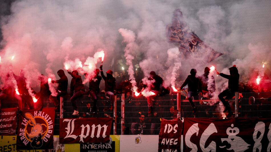 Spiel des FC Winterthur gegen Servette