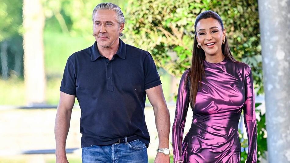 Franjo und Verona Pooth beim "Grill den Henssler Sommer-Special".