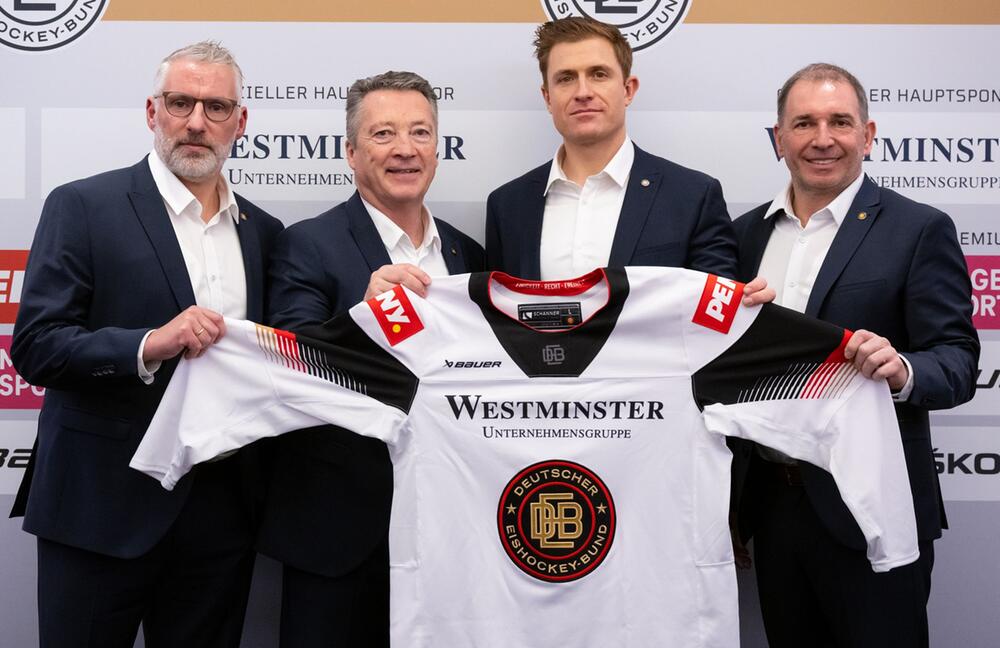 Vorstellung des neuen Eishockey-Bundestrainer