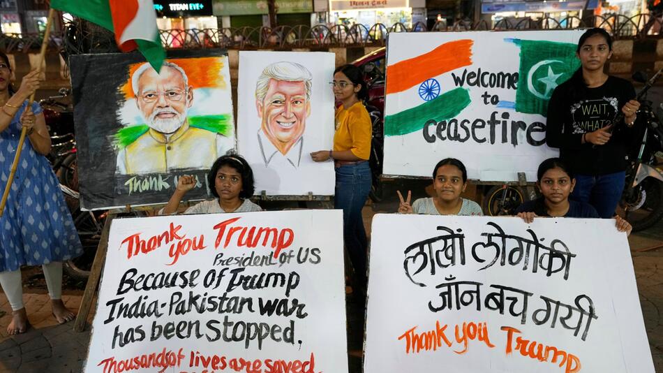 Indien und Pakistan einigen sich auf Waffenruhe