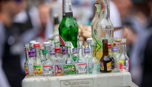 Alkoholsucht (Symbolfoto)