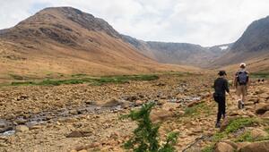 Wanderung in den kargen Tablelands im Nationalpark Gros Morne