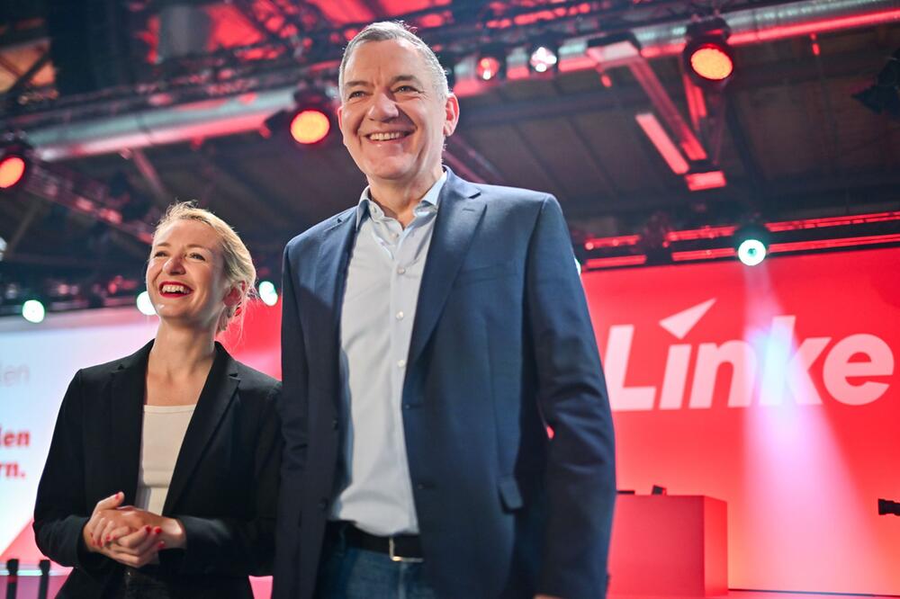 Bundesparteitag Linke zur Bundestagswahl