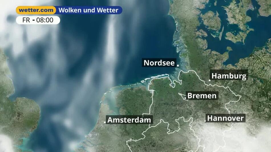 "Nordsee: Dein Wetter für Deine Region!"