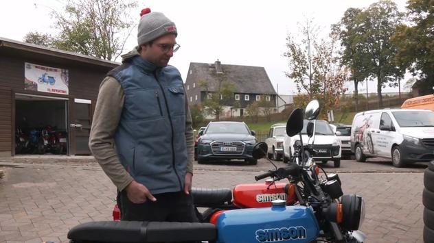 Elektro-Simson: Chemnitzer Betrieb rüstet DDR-Moped um