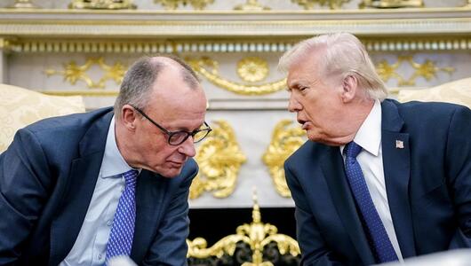 US-Präsident Trump und Bundeskanzler Merz