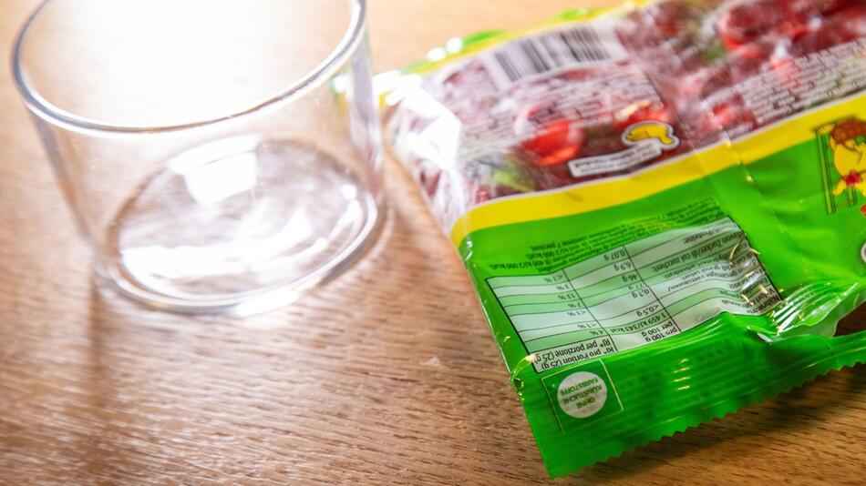 Lifehack Fruchtgummitüte wieder schliessen