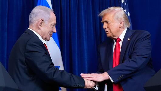 US-Präsident Trump empfängt Israels Ministerpräsident Netanjahu