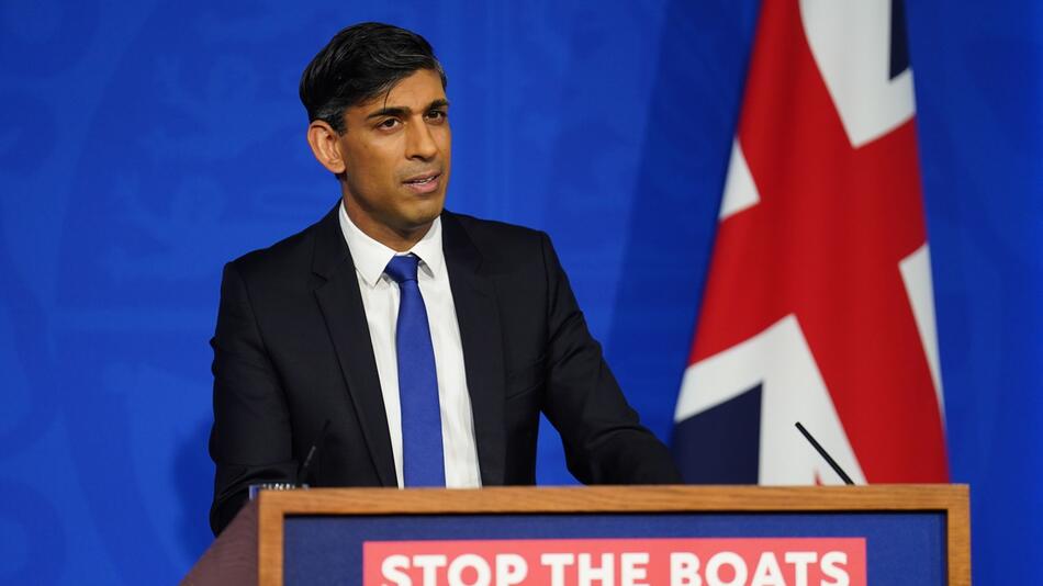 Britischer Premierminister Rishi Sunak