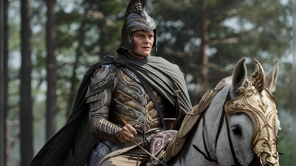 Robert Aramayo als Elrond in "Der Herr der Ringe: Die Ringe der Macht".