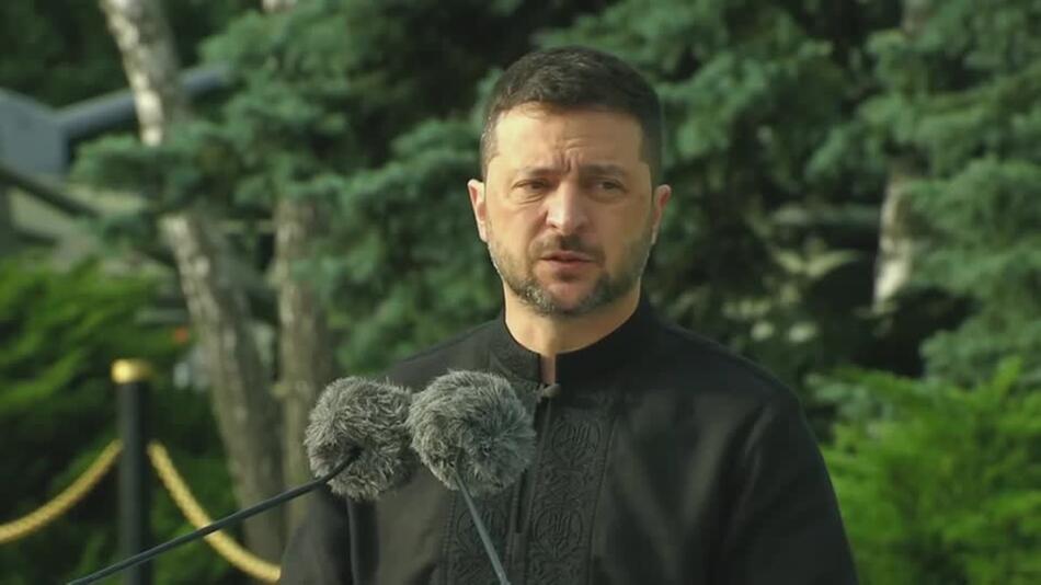Selenskyj schliesst Gebietsabtretungen an Russland aus