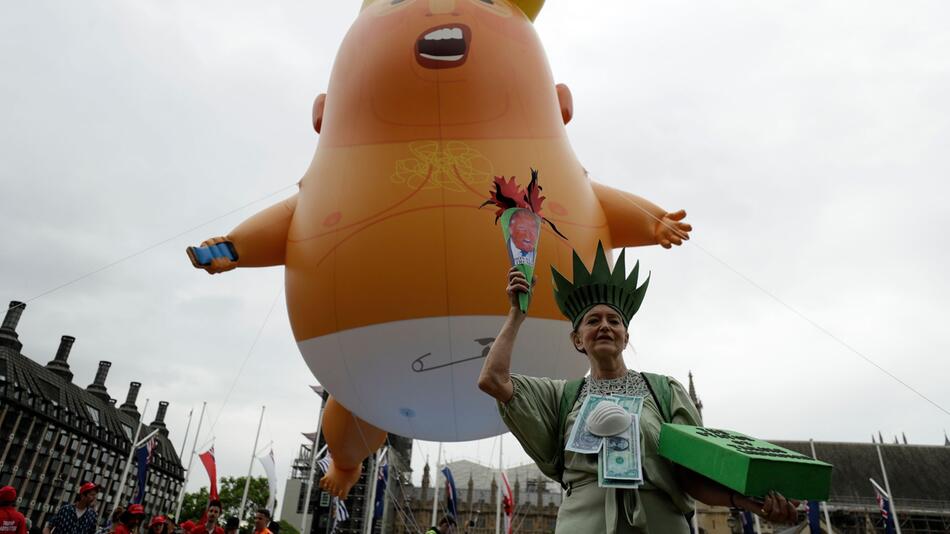 Demonstration gegen Trump