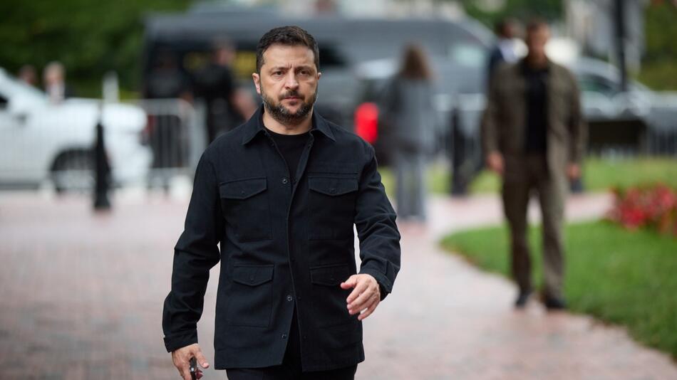 Wolodymyr Selenskyj kürzlich in Washington