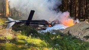 Hubschrauber bei Sehmatal abgestürzt