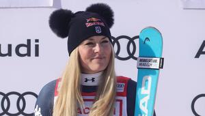 Lindsey Vonn meldet sich trotz der Umstände mit positiven Worten aus dem Krankenhaus.