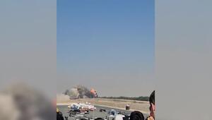 Kampfjet stürzt bei Flugschau in Dubai ab