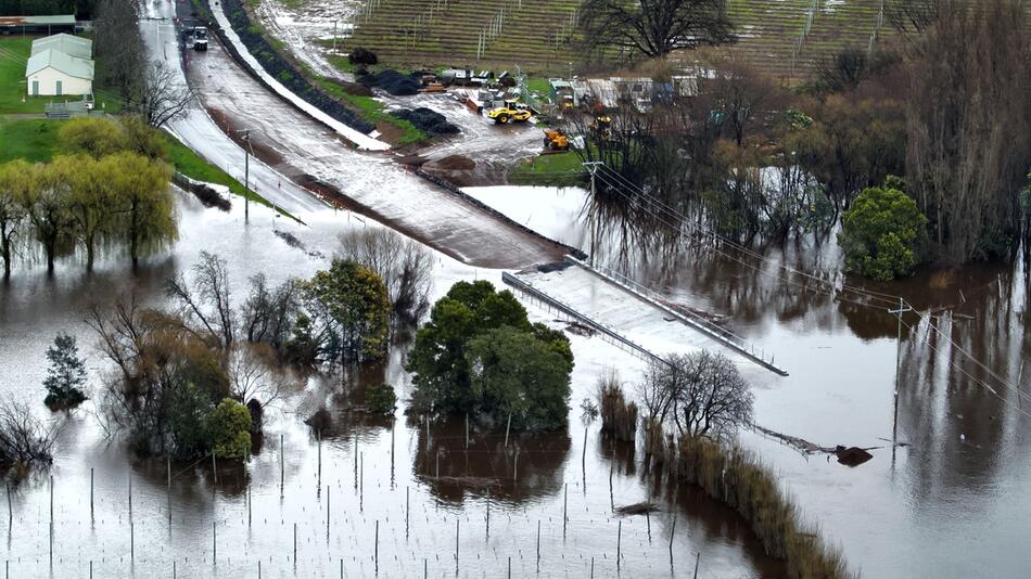 Australien Unwetter - Tasmanien