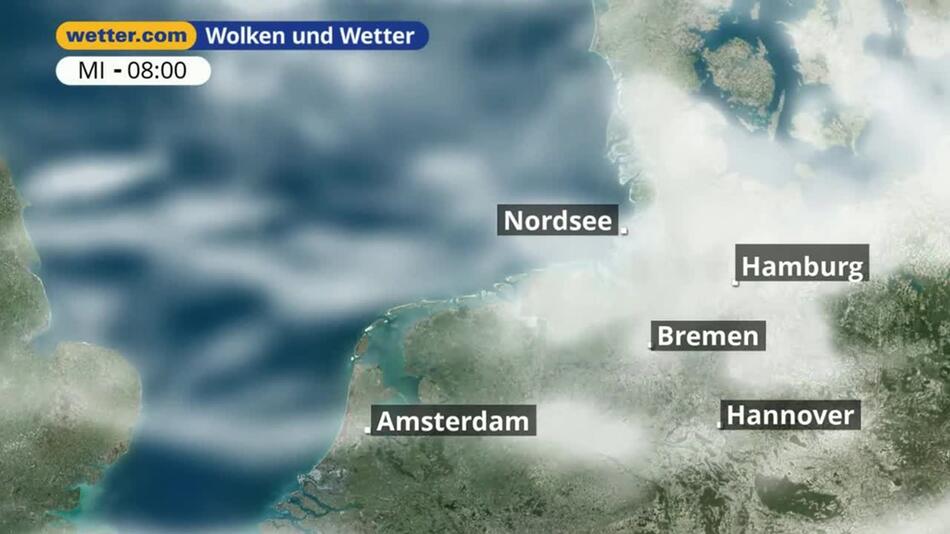 "Nordsee: Dein Wetter für Deine Region!"