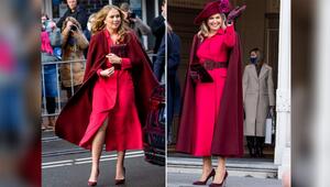 Prinzessin Amalia (li.) und Mutter Máxima in ihren Looks.