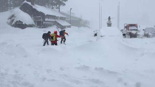 Schnee in Kalifornien