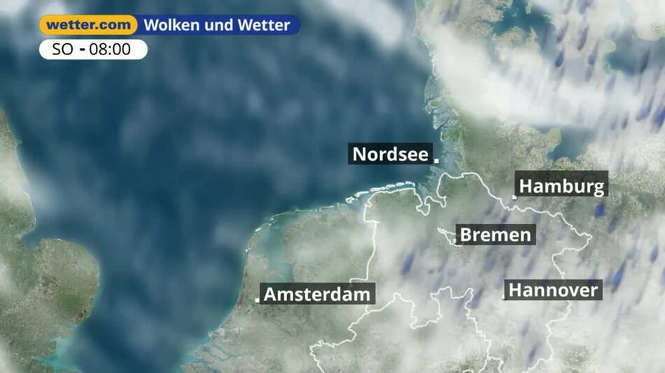 "Nordsee: Dein Wetter für Deine Region!"