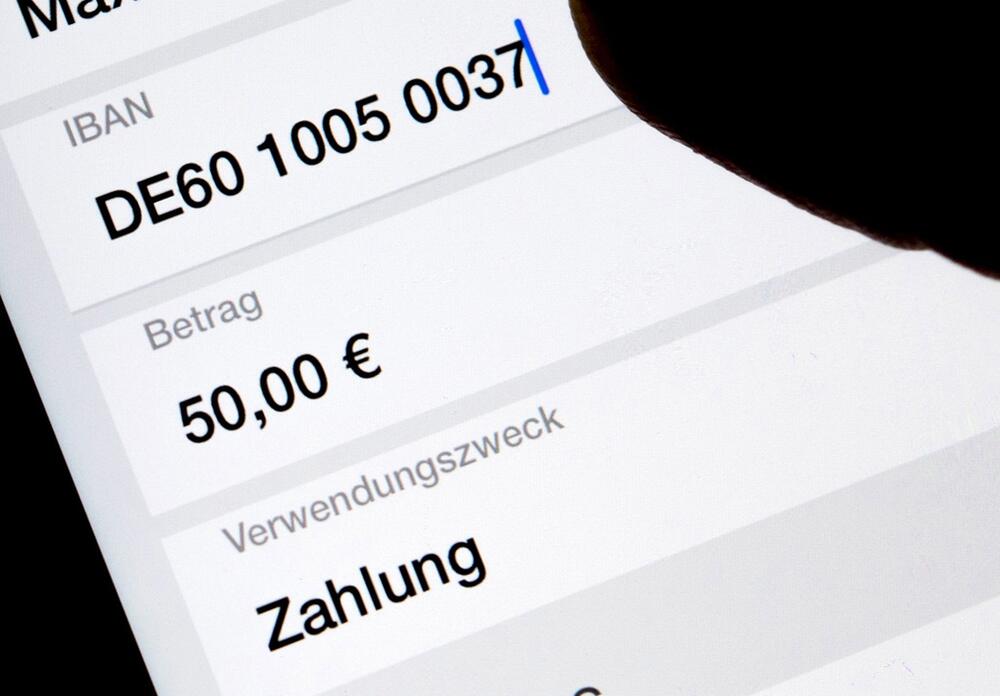 Online-Überweisung