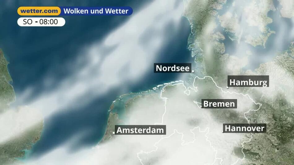 "Nordsee: Dein Wetter für Deine Region!"