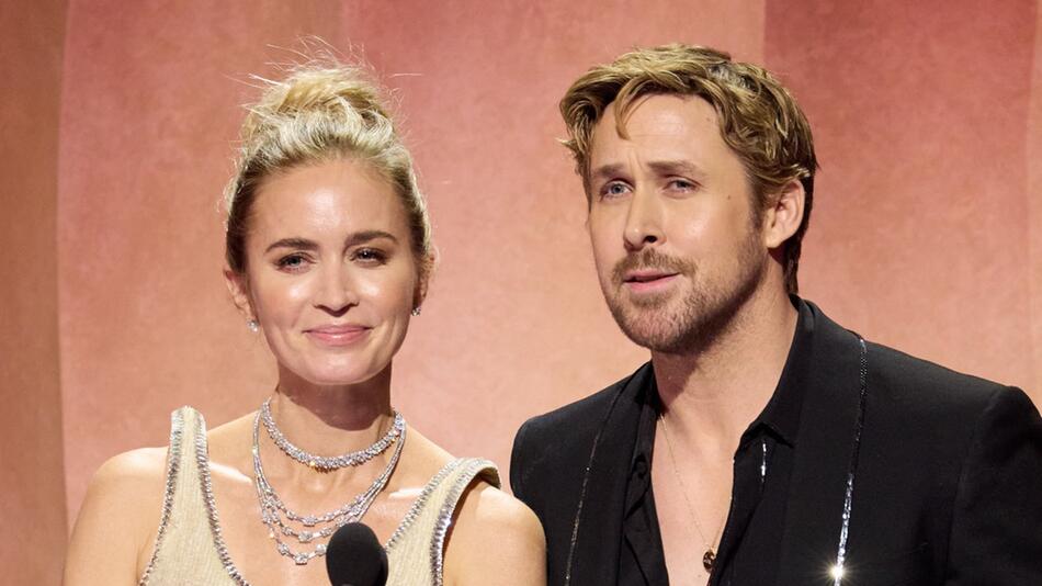 Emily Blunt und Ryan Gosling sorgten bereits gemeinsam auf der Oscar-Bühne für Lacher.