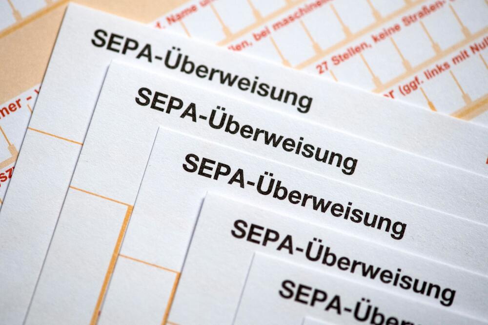 SEPA-Überweisung
