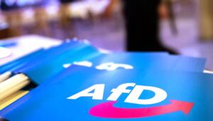 Fahne mit AfD-Logo