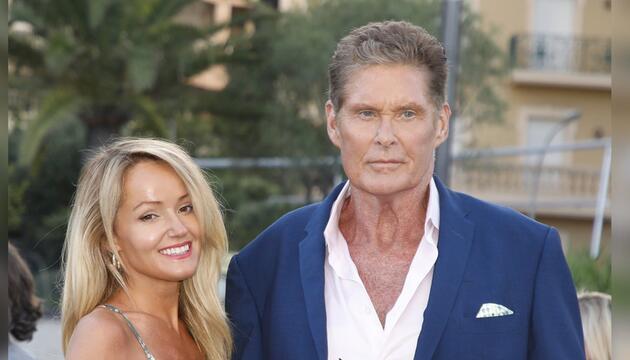 David Hasselhoff mit seiner Frau Hayley Roberts.