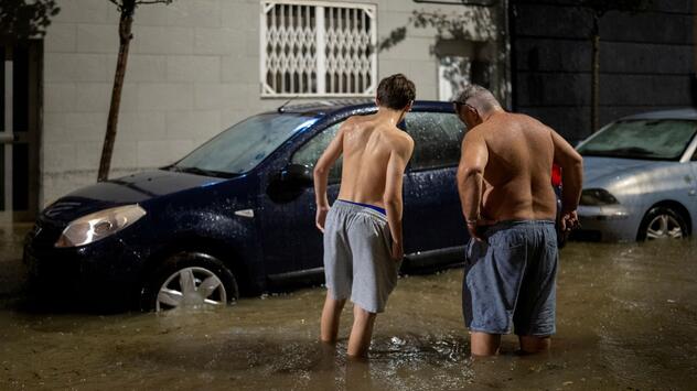 Unwetter in Spanien