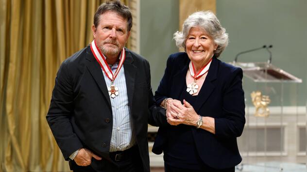 Schauspieler Michael J. Fox wurde am Freitag im Rahmen einer Zeremonie in der Rideau Hall in ...
