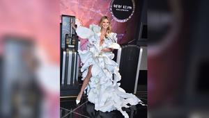 Heidi Klum auf dem Empire State Building.