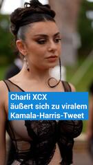 Charli XCX äussert sich zu viralem Kamala-Harris-Tweet