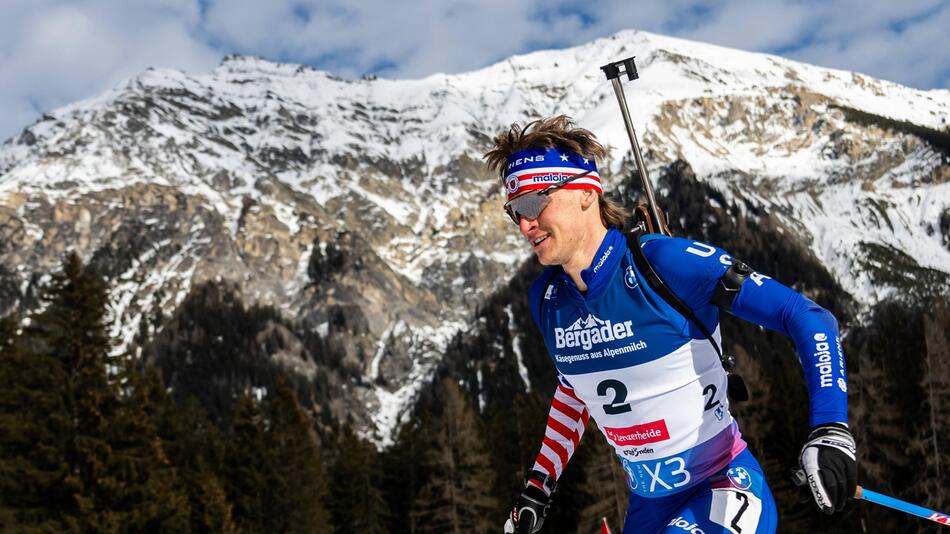 Campbell Wright sorgt bei der Biathlon-WM in der Schweiz für mächtig Aufsehen