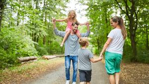 Familie mit Kindern