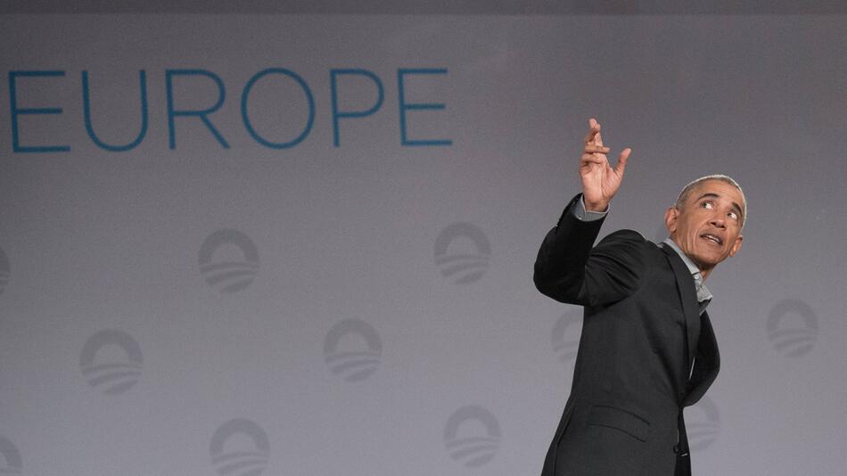 Früherer US-Präsident Barack Obama in Berlin