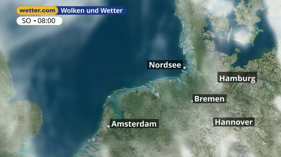 "Nordsee: Dein Wetter für Deine Region!"