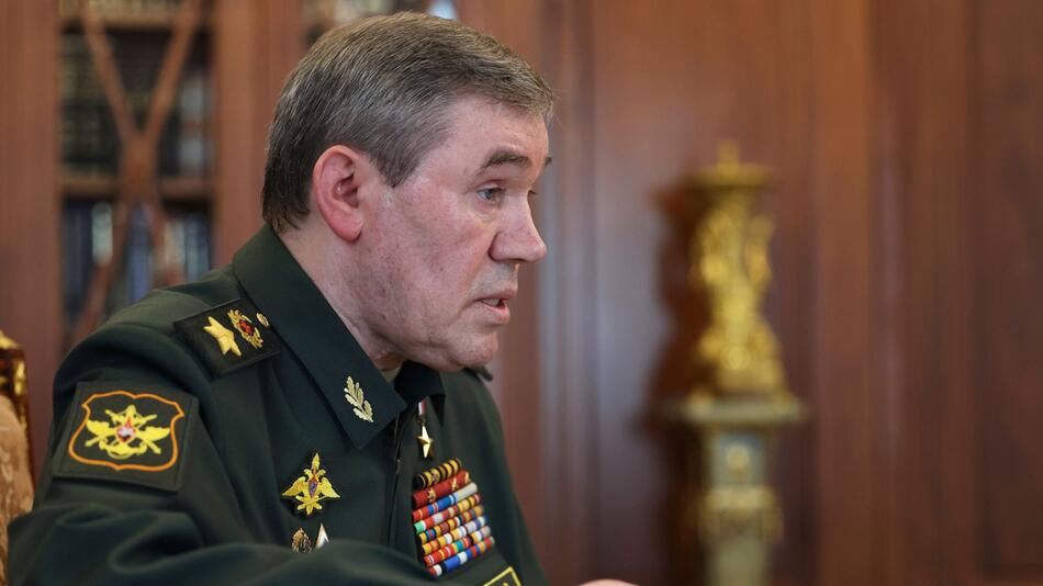 Russischer Generalstabschef General Valeri Gerassimow