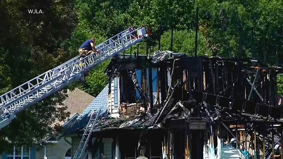 Hausfeuer in Maryland: Vier Kinder und zwei Erwachsene sterben bei Brand